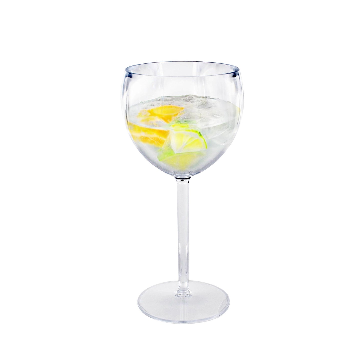 Reusable Plastic Gin Glasses – Dishwasher Safe, Classic Bowl Shape, Elegant, Perfect for Outdoor Events, Parties, Hot Tub, Beach, Weddings