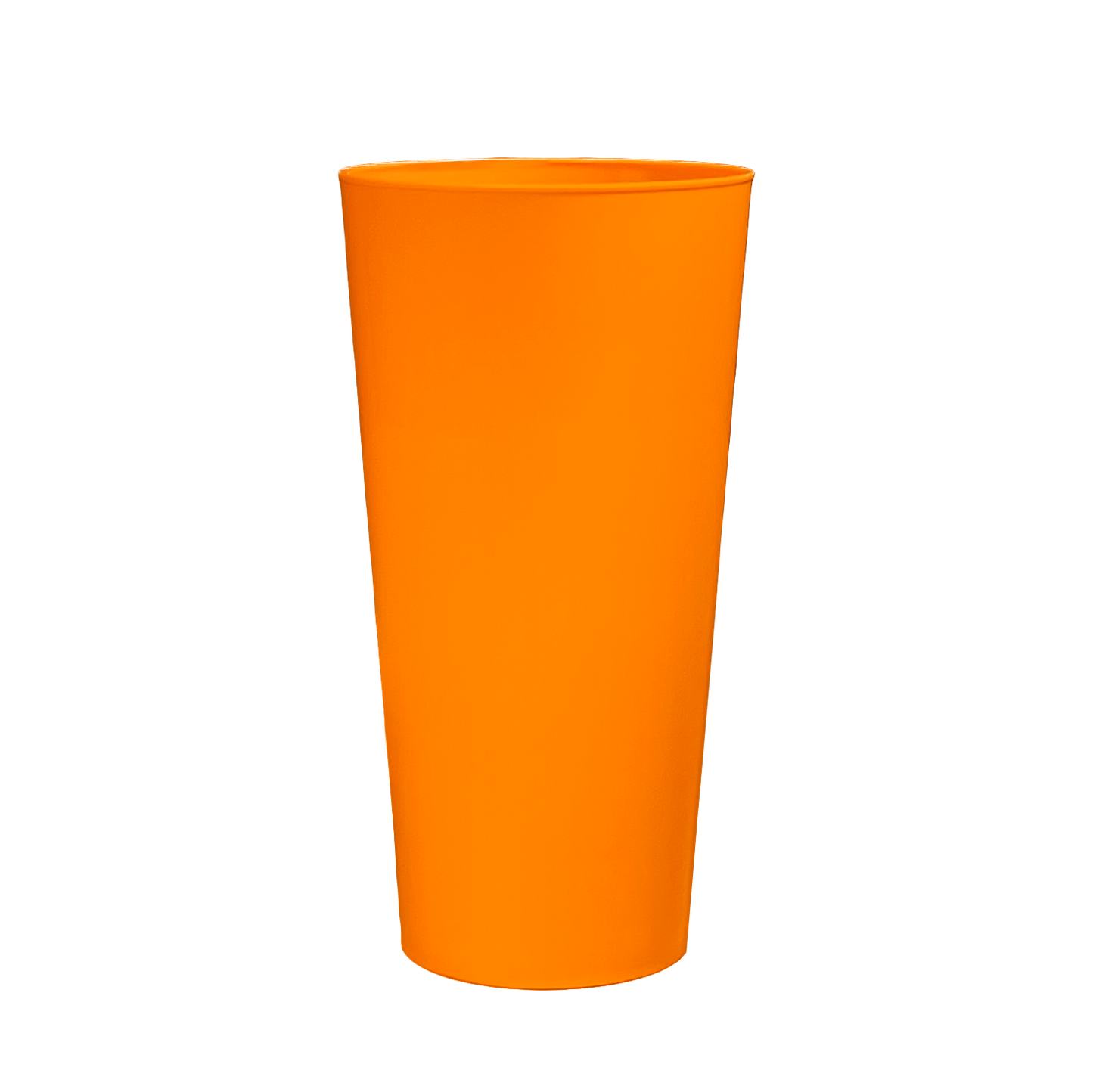 Pack of 12 Pint Cups Coloured Reusable Plastic - 1 Pint 568ml 20oz - Dishwasher Safe for Beer, Soft Drinks, Water - Six Colours (2 of Each Colour)