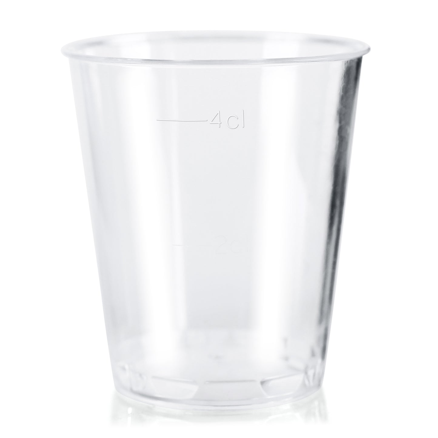 Pack of 1000 x Disposable Clear Shot Glasses 5cl 50ml Stackable Liquor, Spirits, Food Sampling, Parties, Jelly Shots