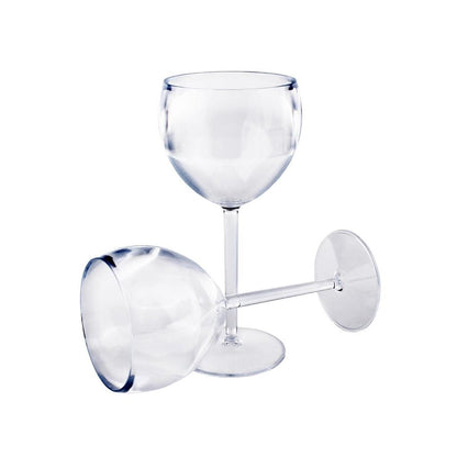 Reusable Plastic Gin Glasses – Dishwasher Safe, Classic Bowl Shape, Elegant, Perfect for Outdoor Events, Parties, Hot Tub, Beach, Weddings