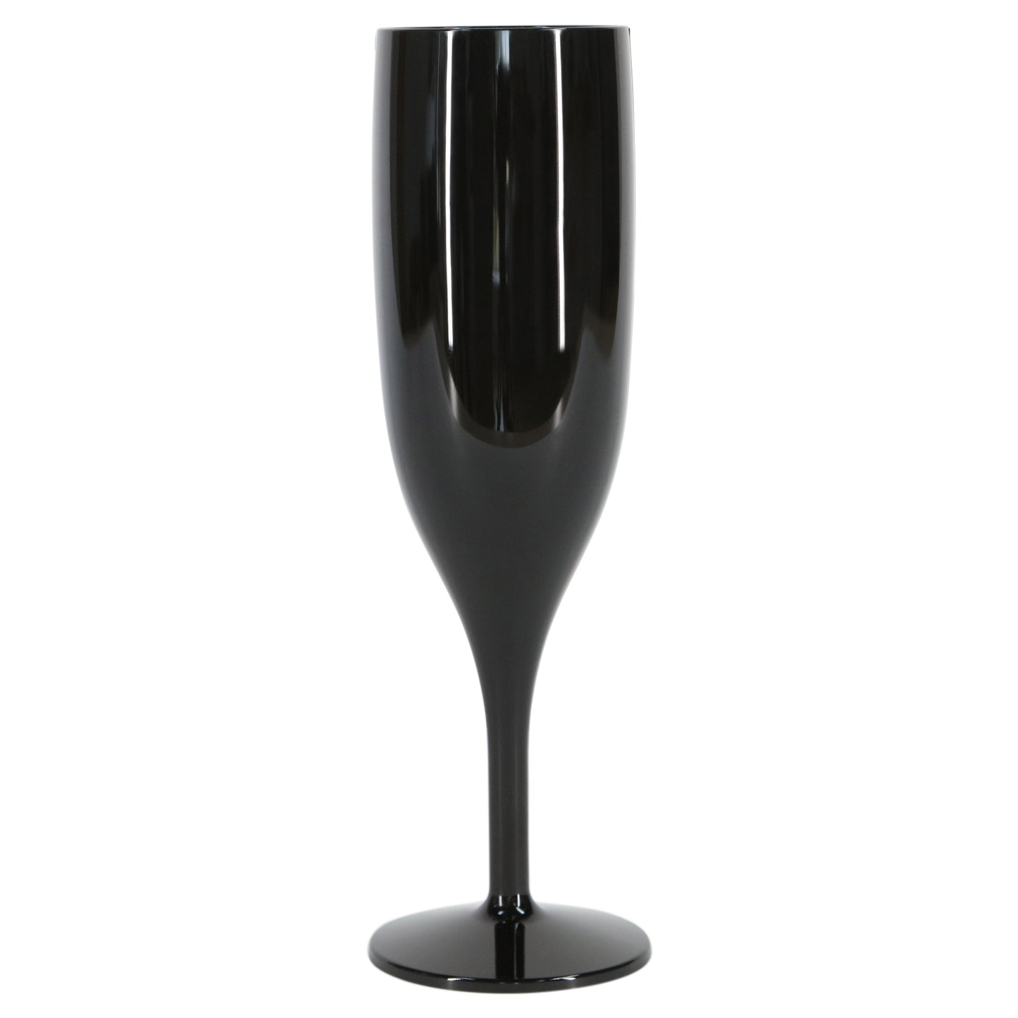 48 x Black Prosecco Flutes – Made from Strong Reusable Plastic 1-Piece Champagne Glass (Pack of 48 Glasses) Halloween, Parties, Hot Tub-5056020186847-EY-PP-122-Product Pro-Baby Shower, Black Champagne Flutes, Black Champagne Glasses, Black Flutes, Black Prosecco Flutes, Black Prosecco Glasses, Bridal Shower, Halloween, Hen Do, Reusable Flutes