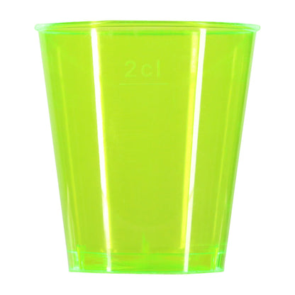 36 x Neon Shot Glasses Plastic Marked 3cl 30ml Bright Colour Jelly Disposable-5056020195412-PCUP-3CLDIS-Product Pro-30ml, Bright Shot Glasses, Disposable Shot Glasses, Neon, Neon Shot Glasses, Plastic Shot Glasses, Shots