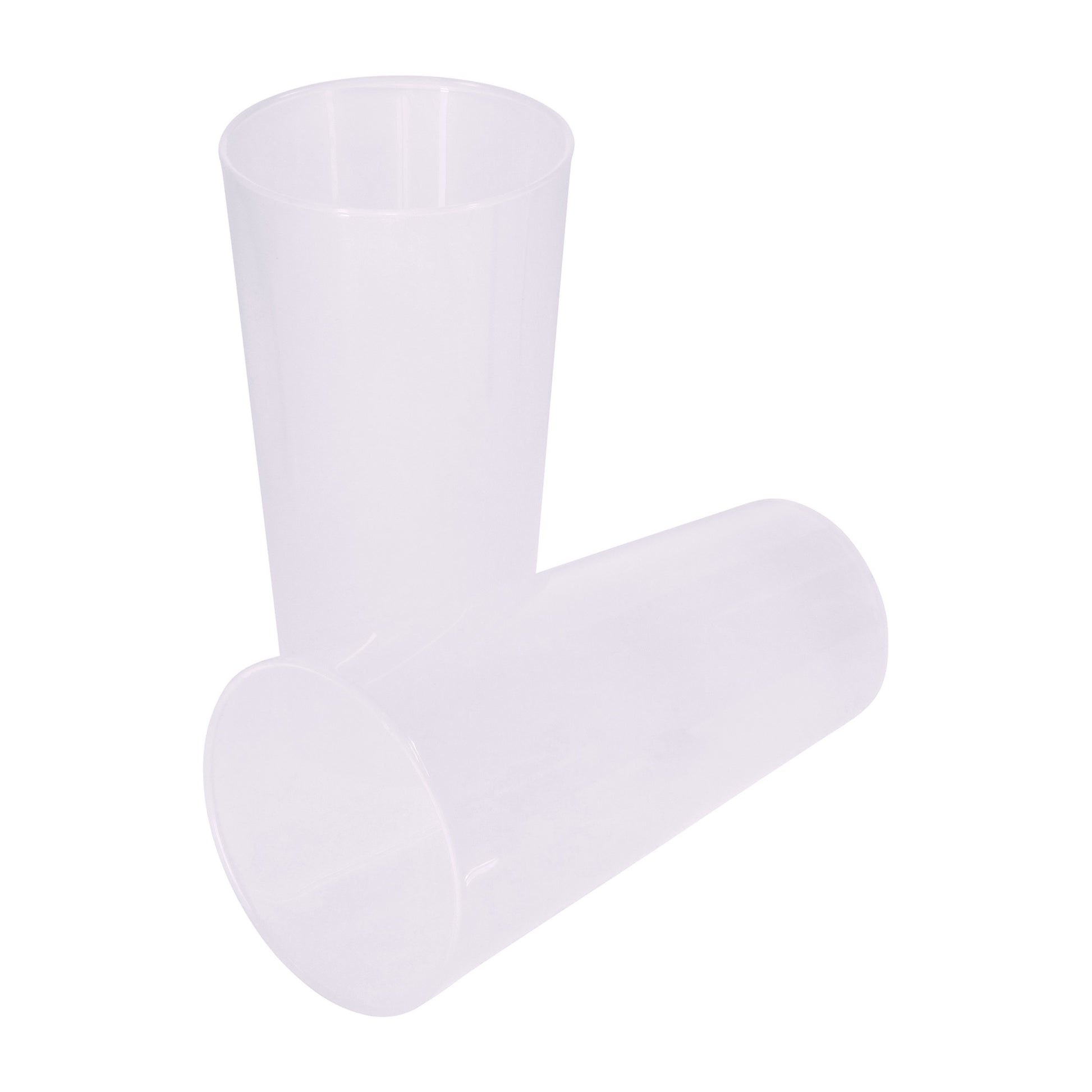 Plastic Cup Reusable PP Clear 330ml Ø7,9cm (50 Units)