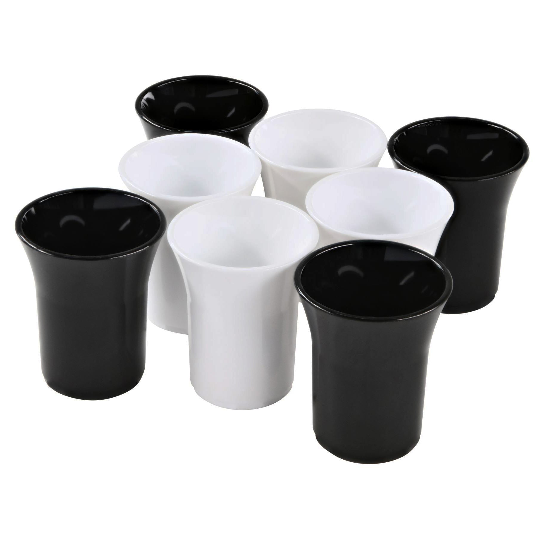 10 x White Shot Glasses Heavy Duty Strong Reusable Plastic 25ml Glossy Liquor, Spirits, Food Sampling, Parties, BBQs, Pubs, Clubs, Jelly-5056020186885-PCUP-SHOT-WHITE-10-Product Pro-25ml, Plastic Shot Glasses, Reusable Shot Glasses, Shot Glasses, Shots, White, White Shot Glasses