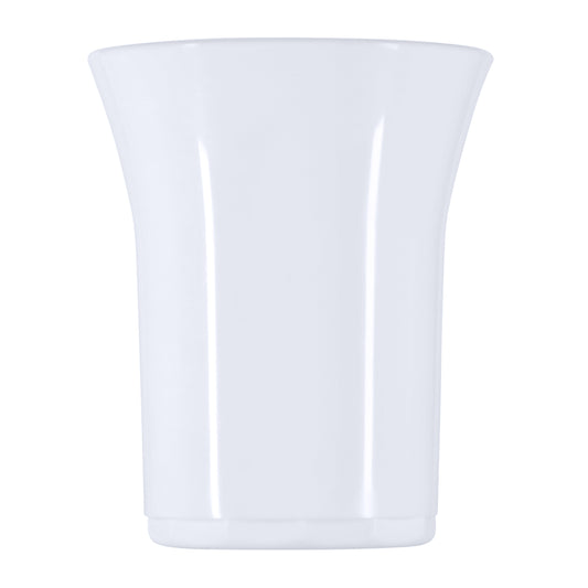 20 x White Shot Glasses Heavy Duty Strong Reusable Plastic 25ml Glossy Liquor, Spirits, Food Sampling, Parties, BBQs, Pubs, Clubs, Jelly-5056020182924-PCUP-SHOT-WHITE-Product Pro-25ml, Plastic Shot Glasses, Reusable Shot Glasses, Shot Glasses, Shots, White, White Shot Glasses