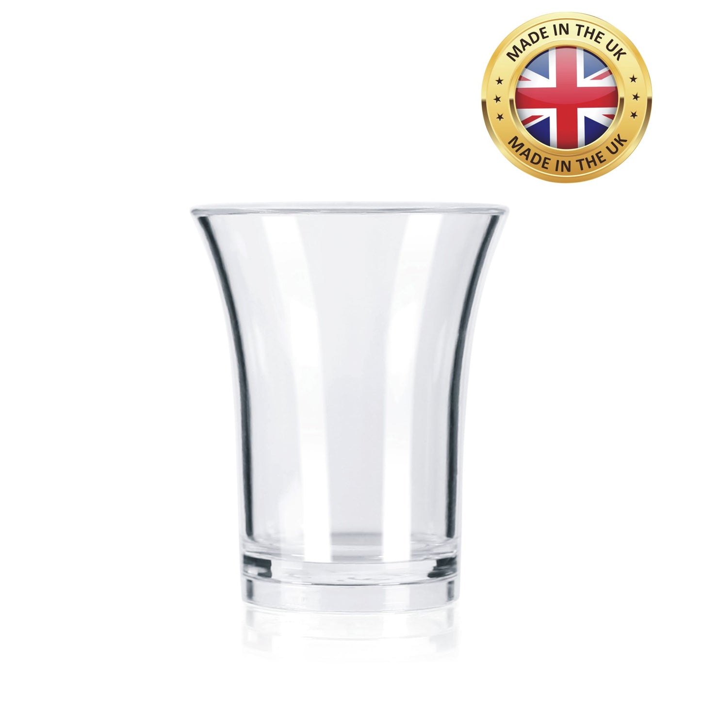 100 x Clear Shot Glasses Heavy Duty Strong Reusable Plastic 25ml CE Marked, Stackable. Bars, Pubs, BBQs, Jelly Shots, Liquor, Spirits-5056020180043-PCUP-SHOTx100-1-Product Pro-25ml, Clear Shot Glasses, Plastic Shot Glasses, Reusable Shot Glasses, Shot Glasses, Shots