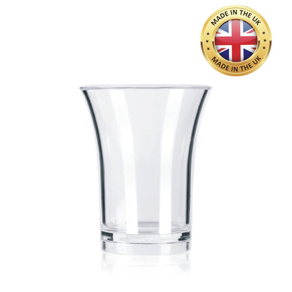 10 x Clear Shot Glasses Heavy Duty Strong Reusable Plastic 25ml CE Marked, Stackable. Bars, Pubs, BBQs, Jelly Shots, Liquor, Spirits-5056020186861-EY-PP-163-Product Pro-25ml, Clear Shot Glasses, Plastic Shot Glasses, Reusable Shot Glasses, Shot Glasses, Shots